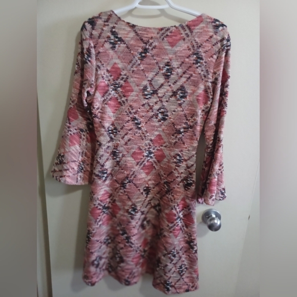 Anthropologie Maeve Erina Bell Sleeve Knit Swing Dress Sz S Boho Soft Girl - Picture 2 of 7